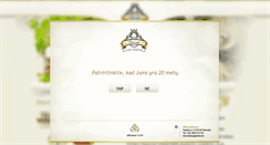 Desktop Screenshot of davra.lt